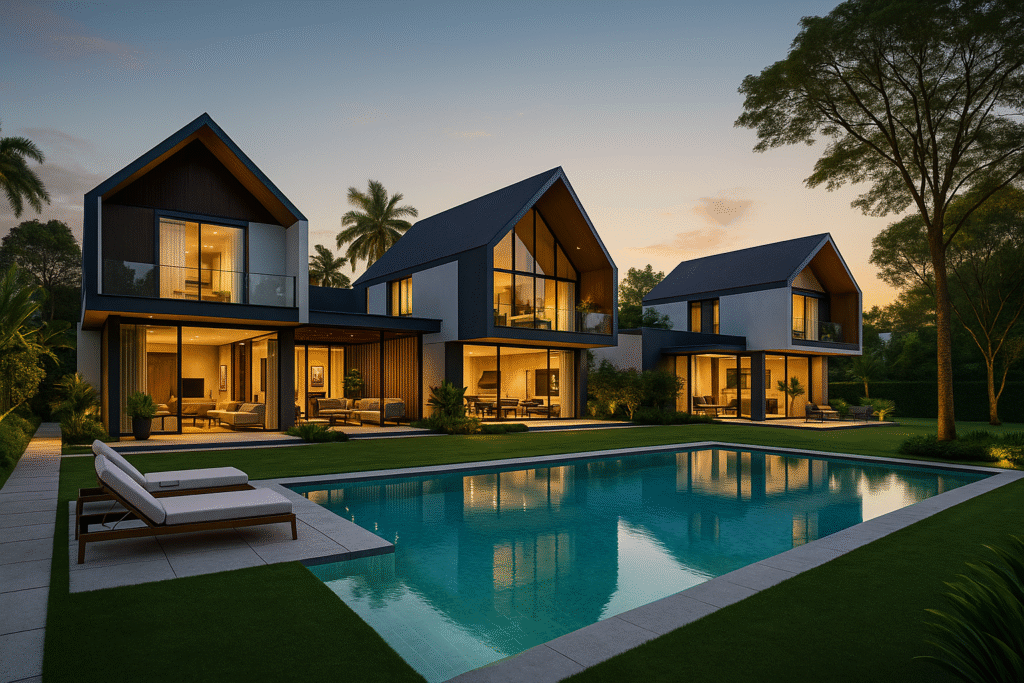 Villa plots for sale Hyderabad DTCP approved customizable layout,