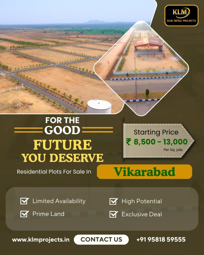 Open Plots in Vikarabad