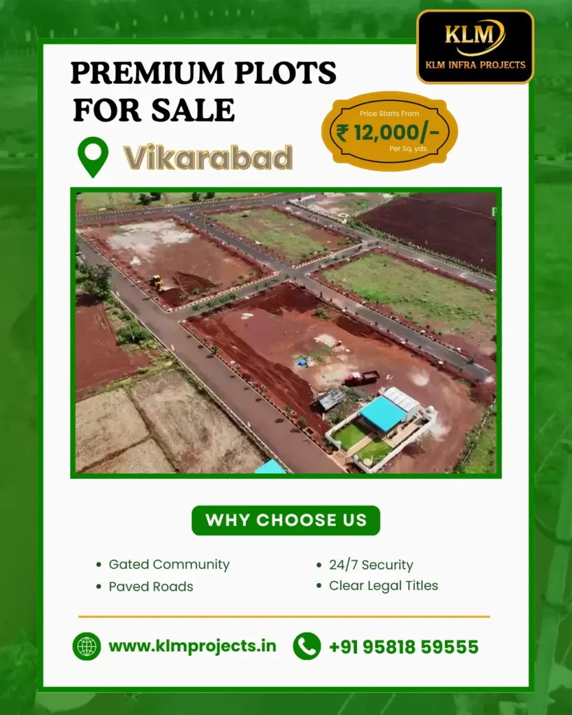 Open Plots in Vikarabad
