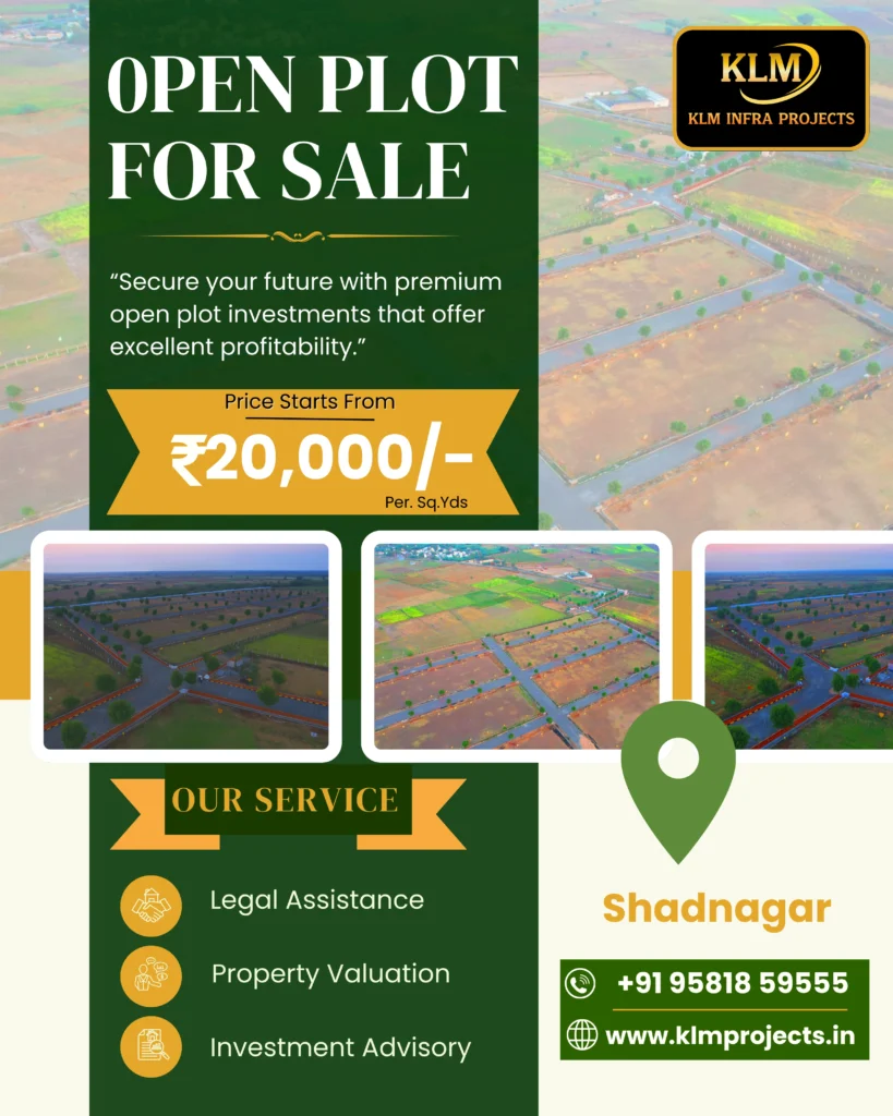 Open Plots for Sale in Hyderabad