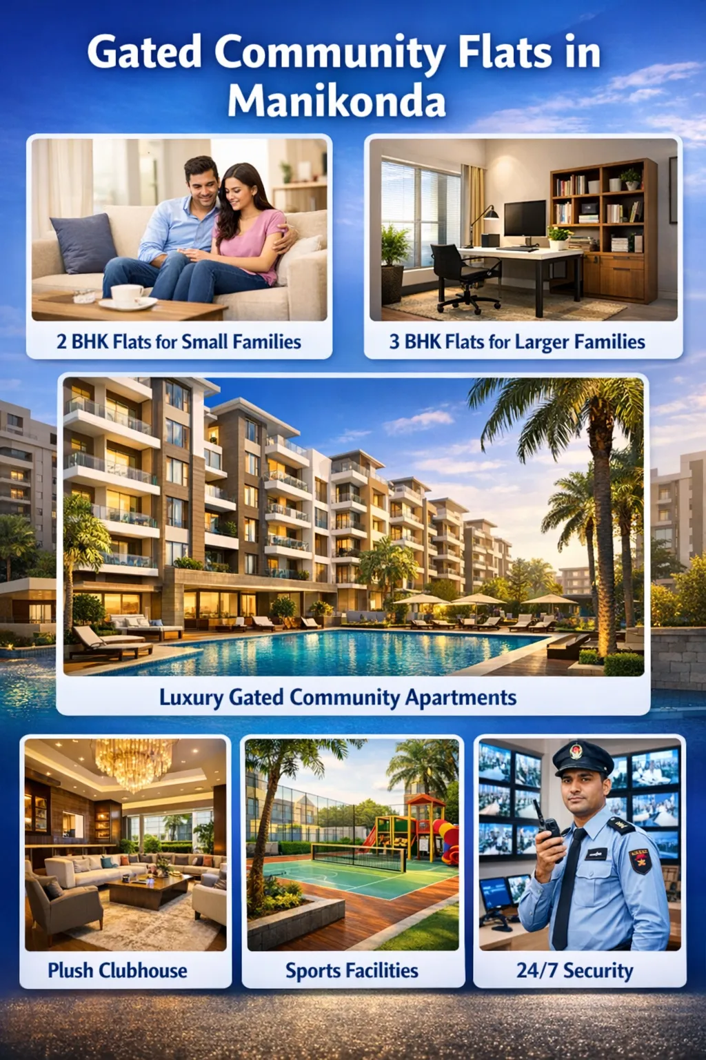 Gated Community Flats in Manikonda