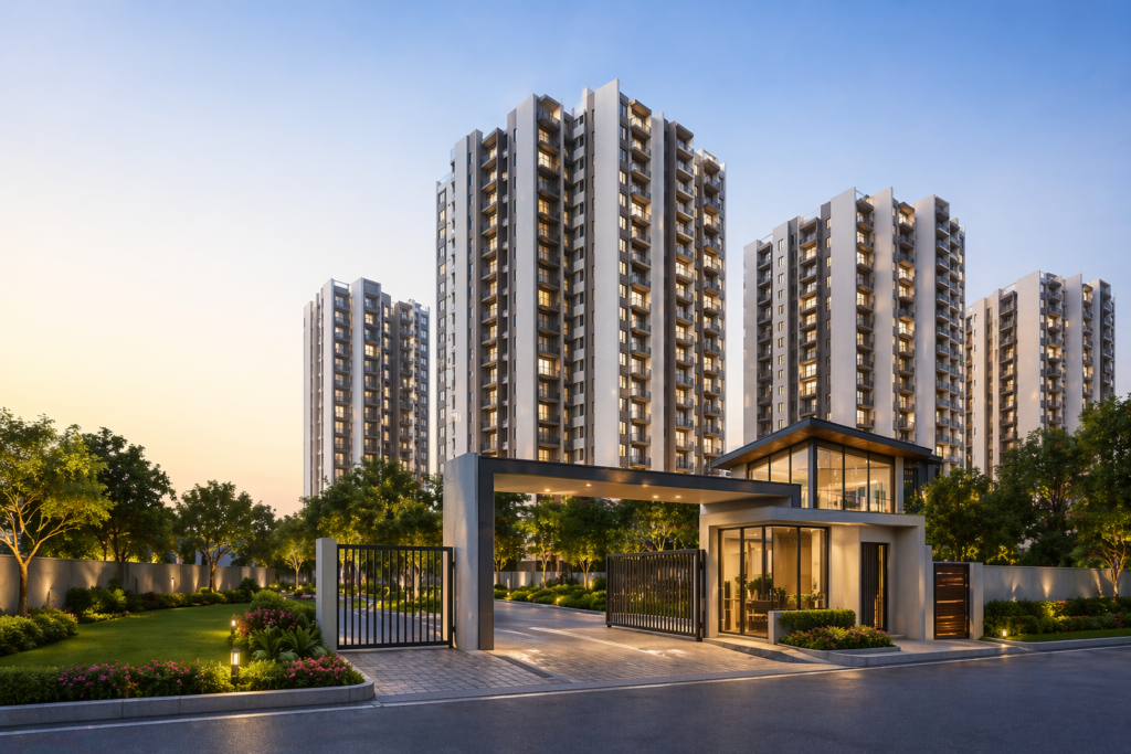 manikonda gated community flats for sale
