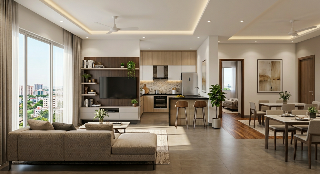 2 bhk flat in manikonda hyderabad