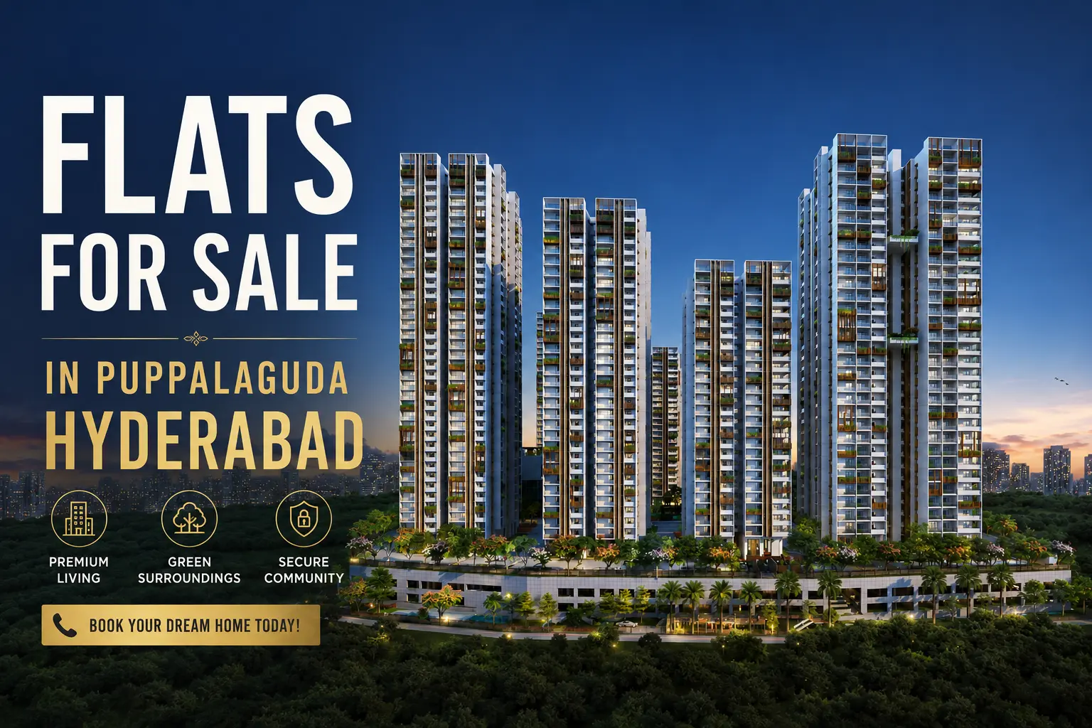 Flats for Sale in Puppalaguda Hyderabad