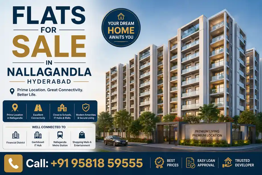 Flats for sale in Nallagandla Hyderabad