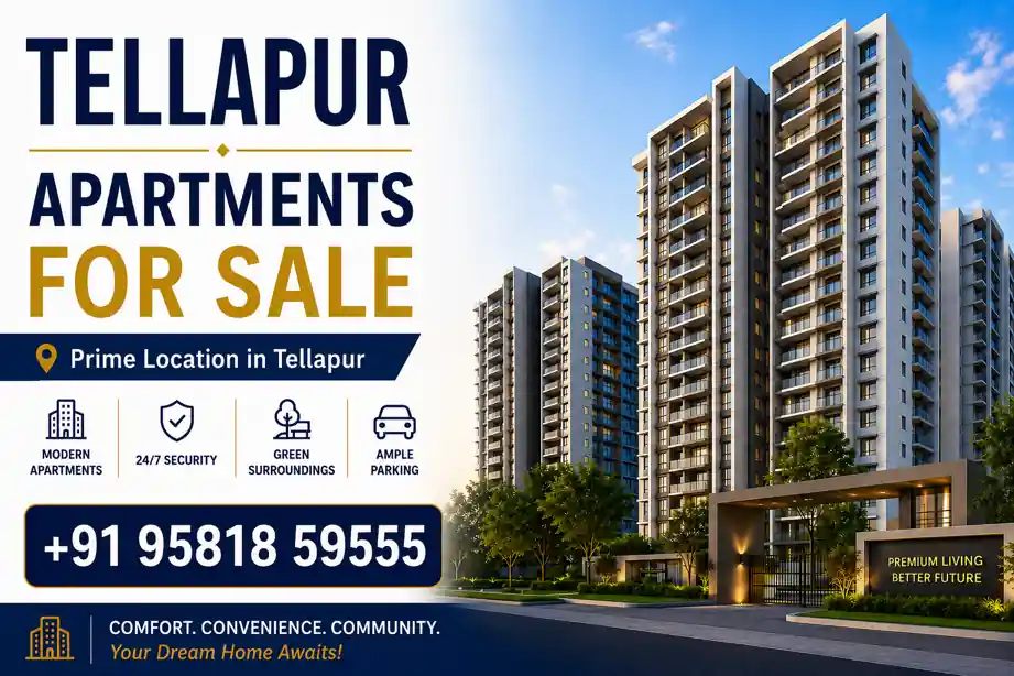 Tellapur Apartments for Sale - Premium Flats in Tellapur Hyderabad